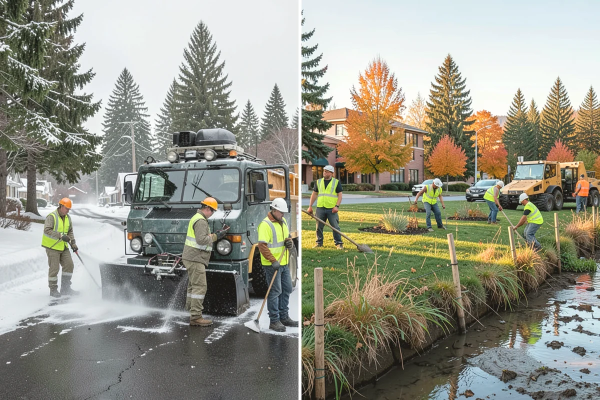 Municipal Tree Planting in Edgewood, Pierce County, WA - We confirm species, quantities, and locations against your approved planting list