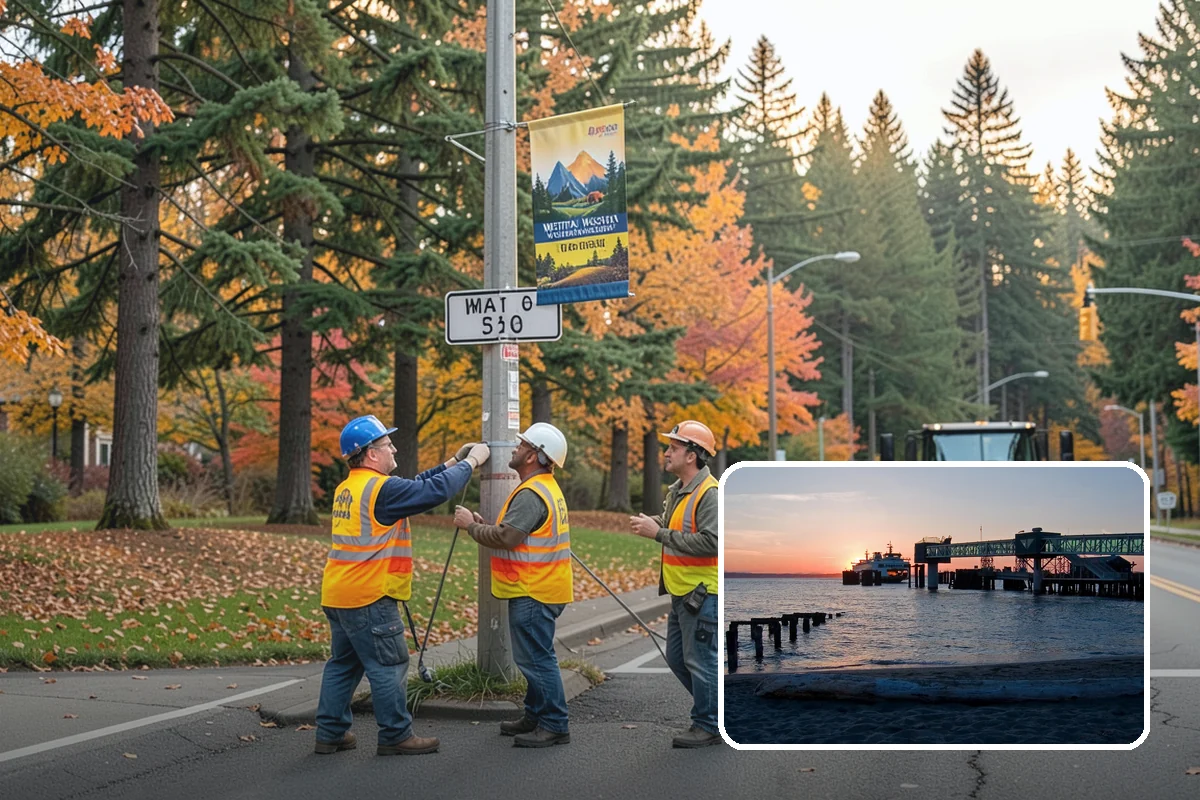 Municipal Tree Planting in Edmonds, Snohomish County, WA - Species matched to site conditions reduces future conflicts and replacements