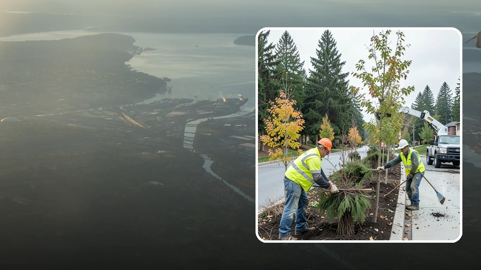 Municipal Tree Planting in Fife, Pierce County, WA - We plant right-tree-right-place public trees with establishment care for streets, parks, and civic sites across Western...