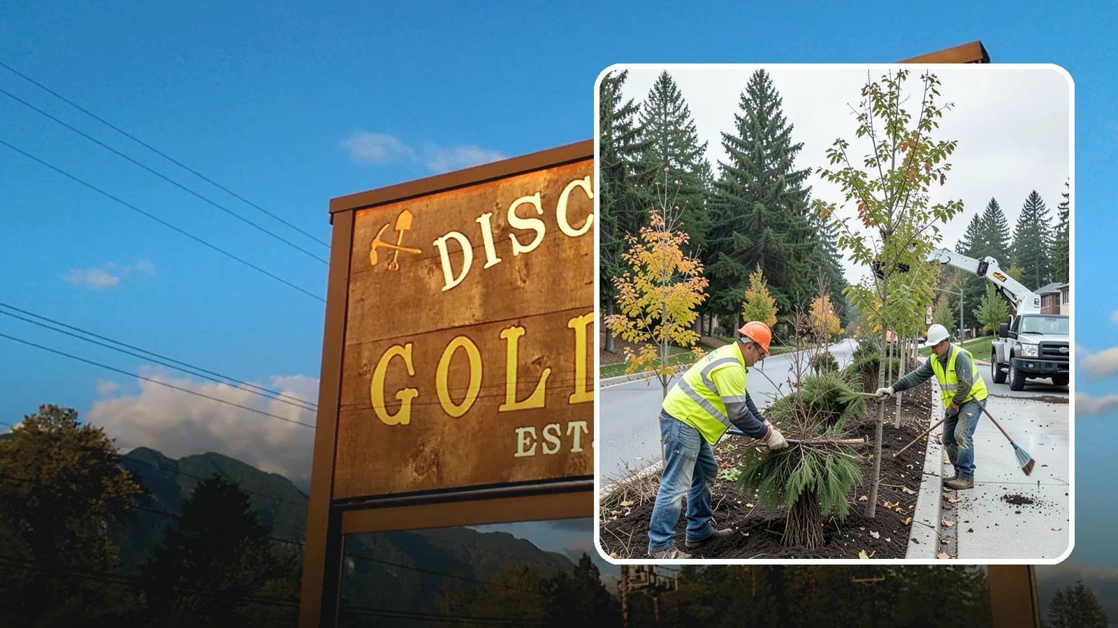 Municipal Tree Planting in Gold Bar, Snohomish County, WA - We plant right-tree-right-place public trees with establishment care for streets, parks, and civic sites across Western...