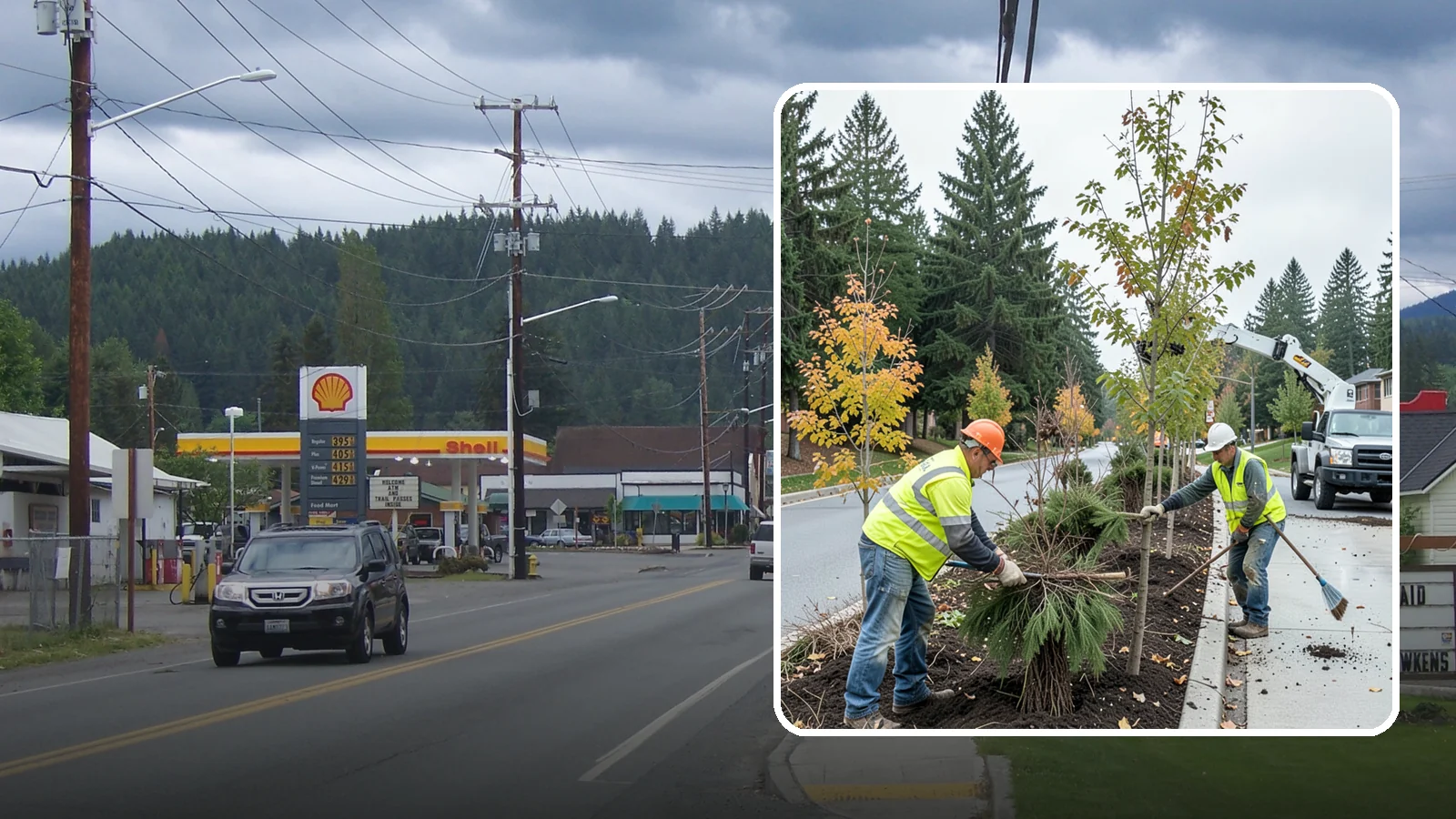 Municipal Tree Planting in Granite Falls, Snohomish County, WA - We plant right-tree-right-place public trees with establishment care for streets, parks, and civic sites across Western...