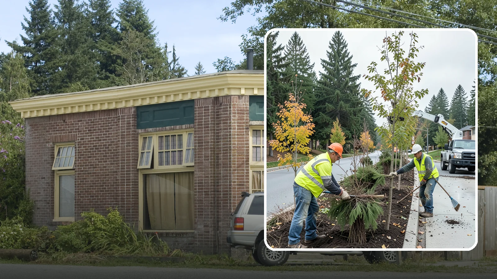 Municipal Tree Planting in Hamilton, Skagit County, WA - We plant right-tree-right-place public trees with establishment care for streets, parks, and civic sites across Western...