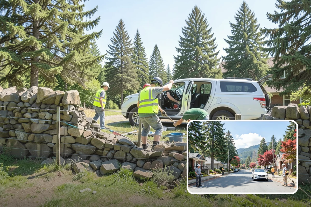 Municipal Tree Planting in Hunts Point, King County, WA - Species matched to site conditions reduces future conflicts and replacements