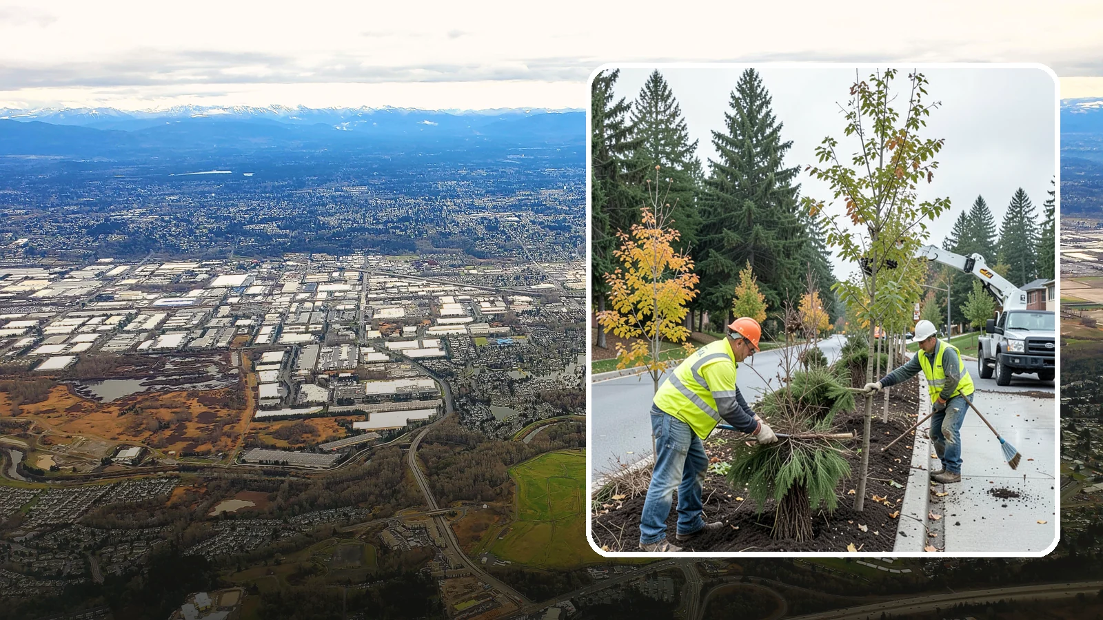 Municipal Tree Planting in Kent, King County, WA - We plant right-tree-right-place public trees with establishment care for streets, parks, and civic sites across Western...