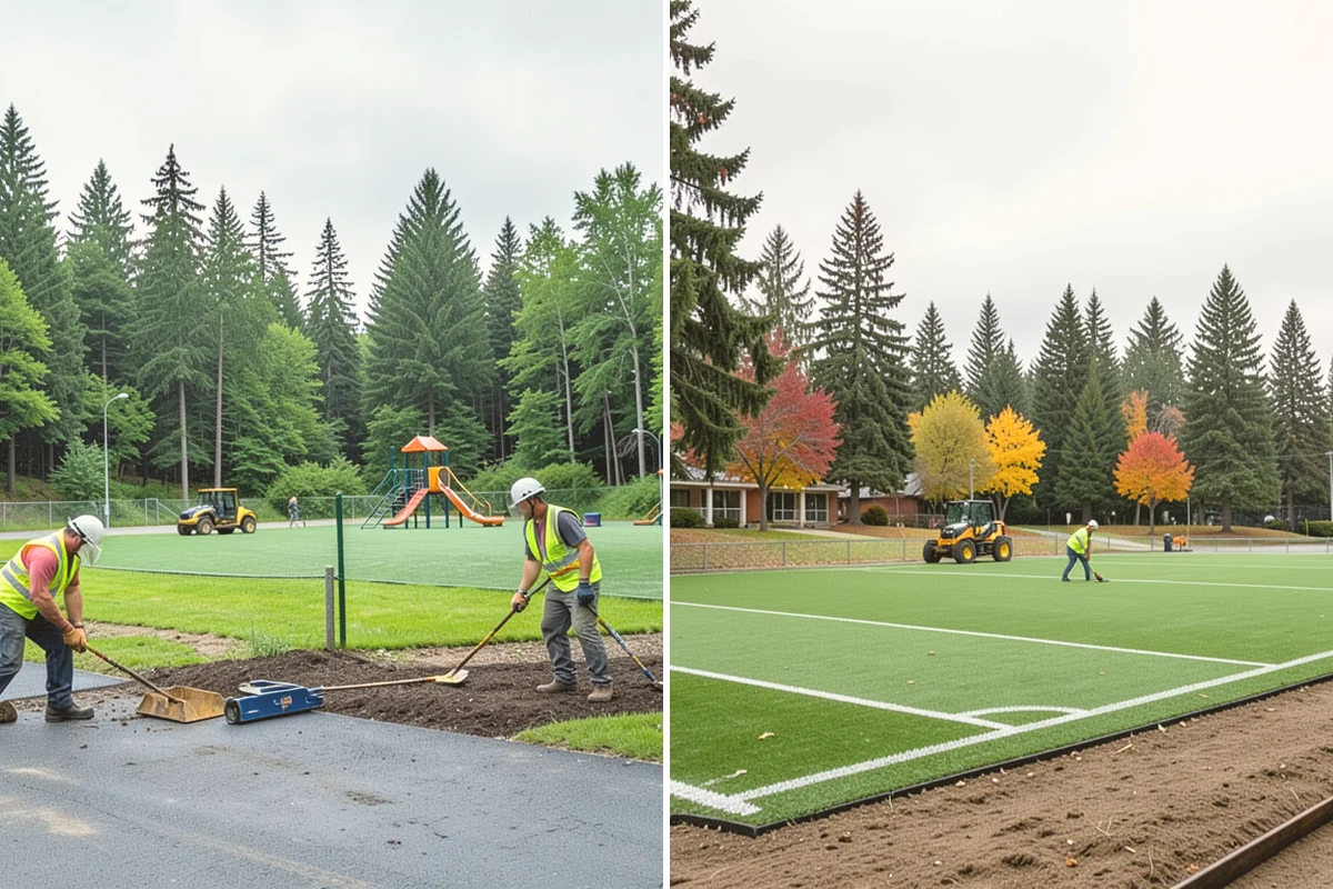 Municipal Tree Planting in Kent, King County, WA - We confirm species, quantities, and locations against your approved planting list