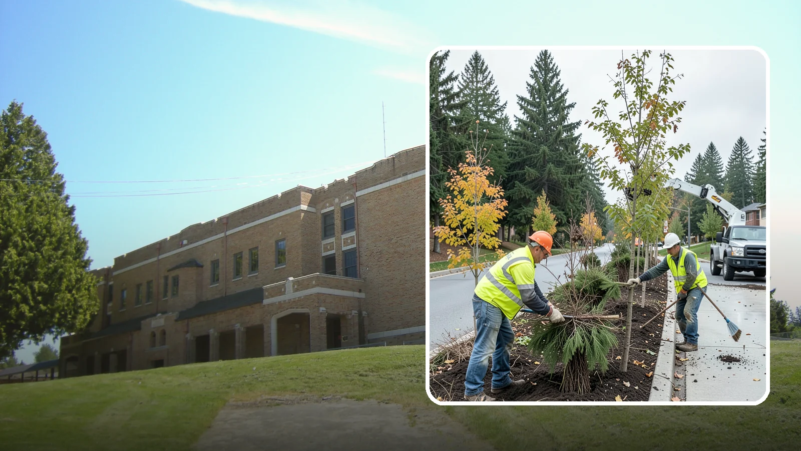Municipal Tree Planting in Maple Valley, King County, WA - We plant right-tree-right-place public trees with establishment care for streets, parks, and civic sites across Western...
