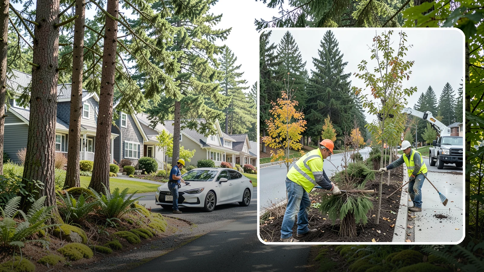 Municipal Tree Planting in Normandy Park, King County, WA - We plant right-tree-right-place public trees with establishment care for streets, parks, and civic sites across Western...