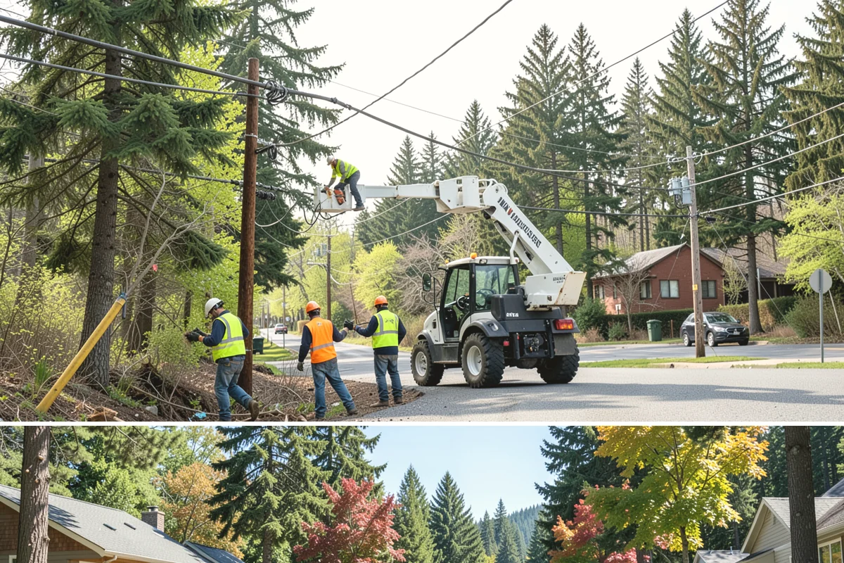 Municipal Tree Planting in Orting, Pierce County, WA - Fall and early spring are the preferred planting windows in Western Washington, giving roots time to establish before summer heat.