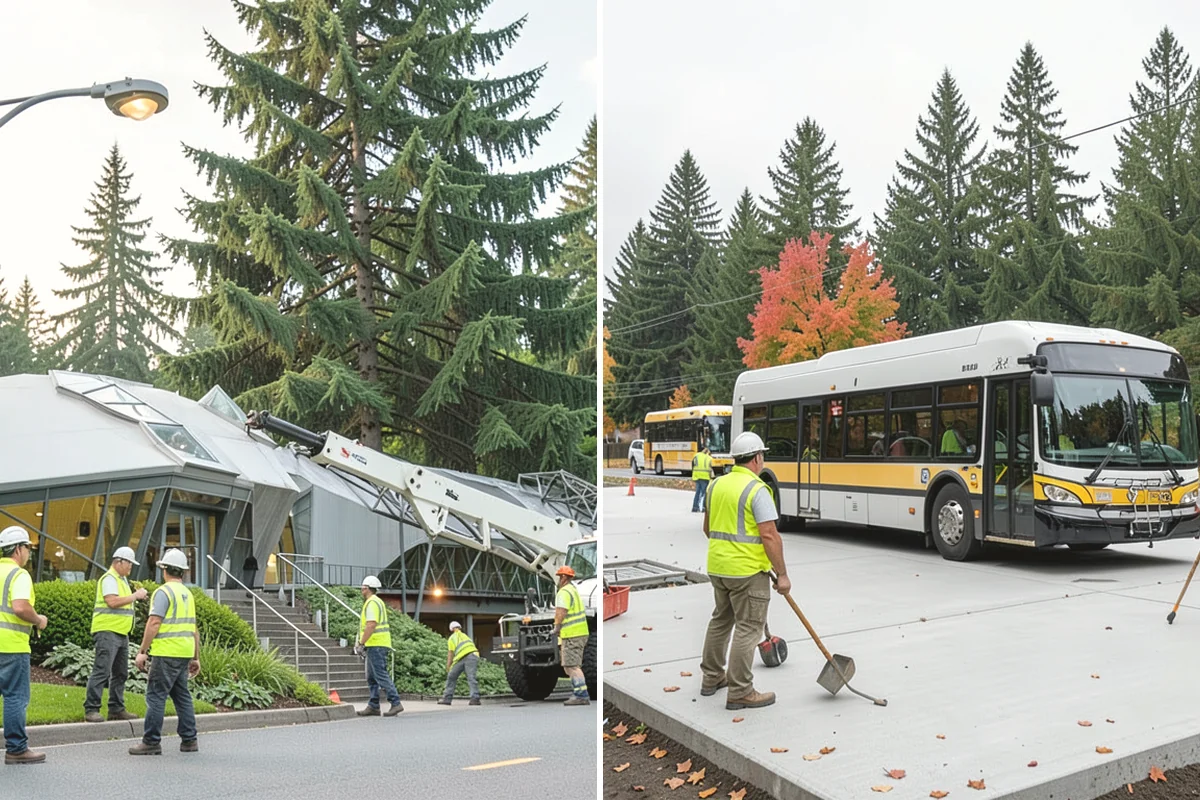 Municipal Tree Planting in Ruston, Pierce County, WA - We confirm species, quantities, and locations against your approved planting list