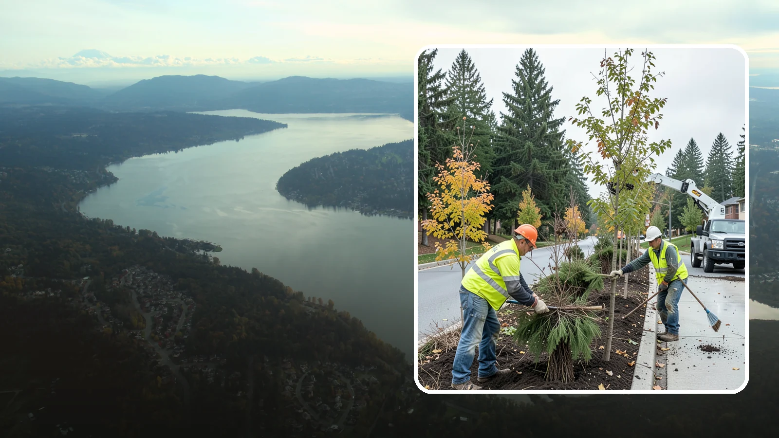 Municipal Tree Planting in Sammamish, King County, WA - We plant right-tree-right-place public trees with establishment care for streets, parks, and civic sites across Western...
