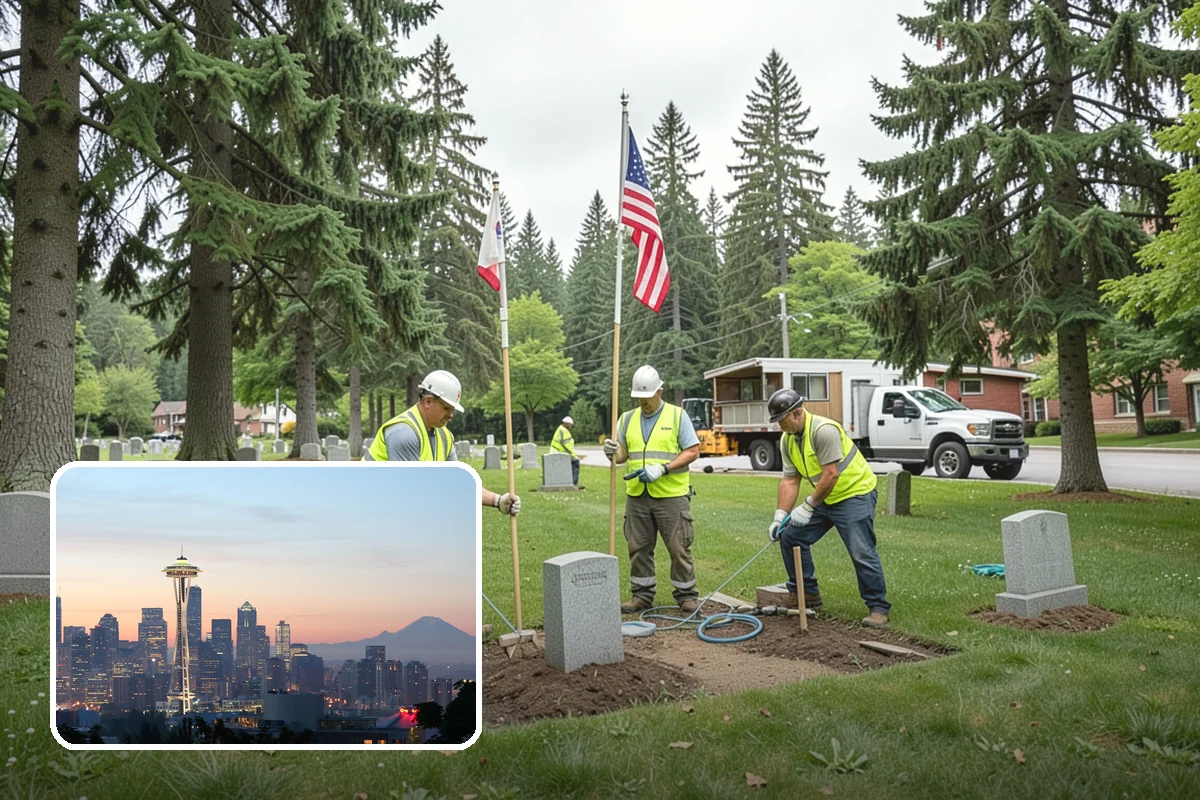 Municipal Tree Planting in Seattle, King County, WA - Species matched to site conditions reduces future conflicts and replacements