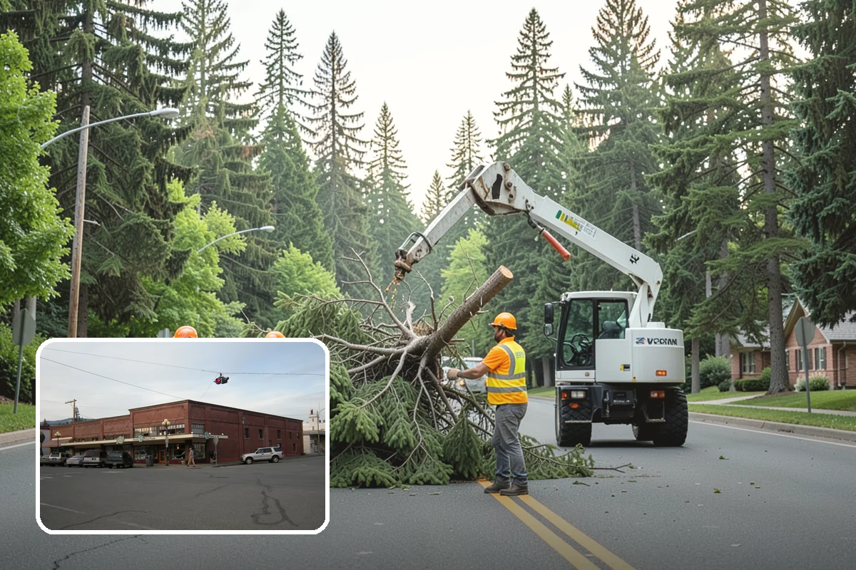 Municipal Tree Planting in Sedro-Woolley, Skagit County, WA - Species matched to site conditions reduces future conflicts and replacements