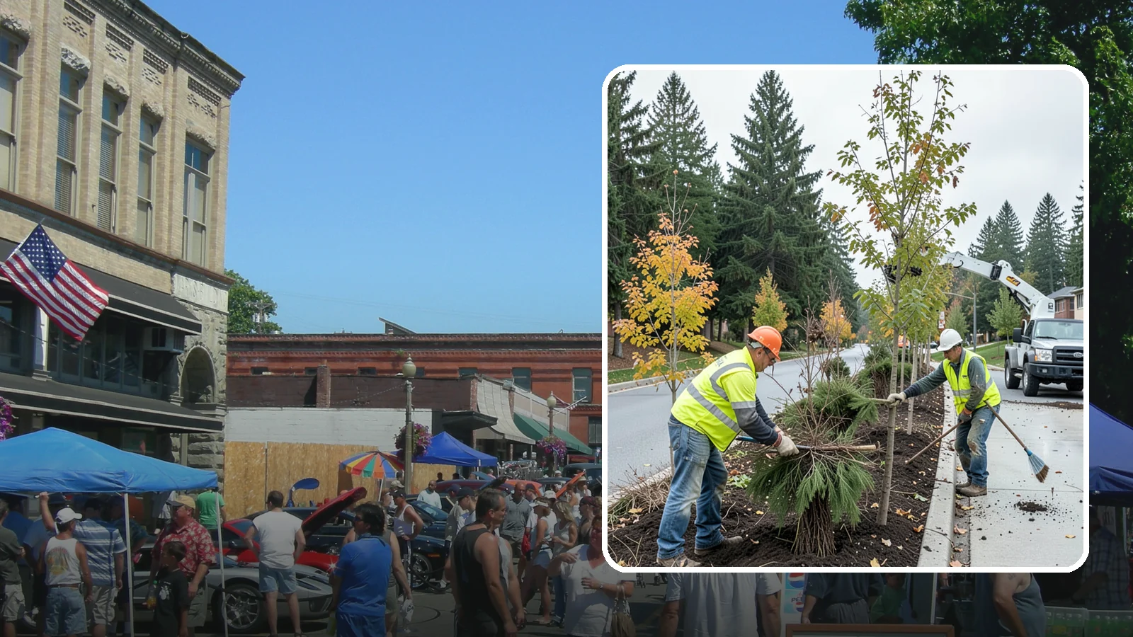 Municipal Tree Planting in Snohomish, Snohomish County, WA - We plant right-tree-right-place public trees with establishment care for streets, parks, and civic sites across Western...