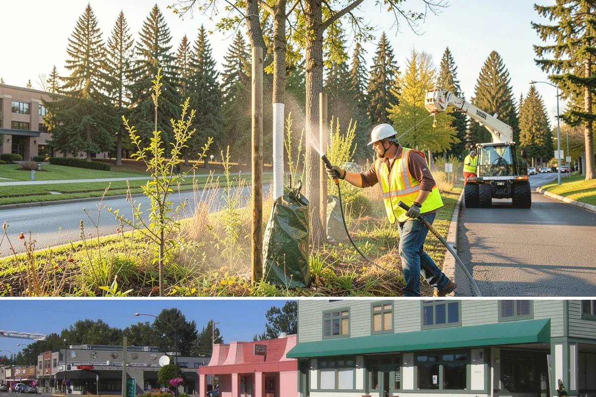 Municipal Tree Planting in Snoqualmie, King County, WA - Fall and early spring are the preferred planting windows in Western Washington, giving roots time to establish before summer heat.