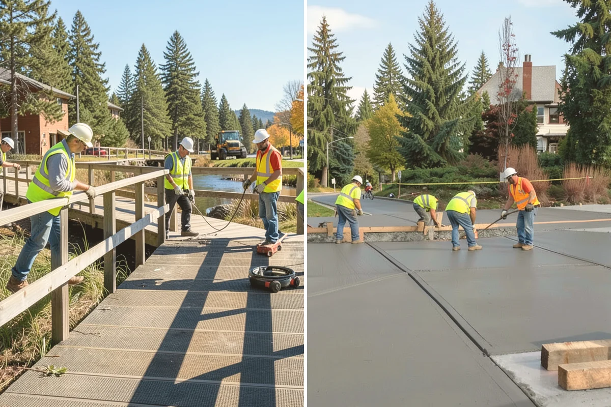 Municipal Tree Planting in Stanwood, Snohomish County, WA - We confirm species, quantities, and locations against your approved planting list
