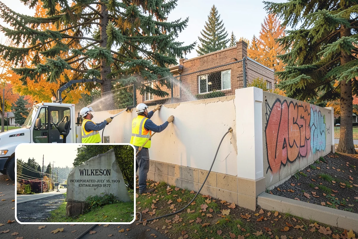 Municipal Tree Planting in Wilkeson, Pierce County, WA - Species matched to site conditions reduces future conflicts and replacements
