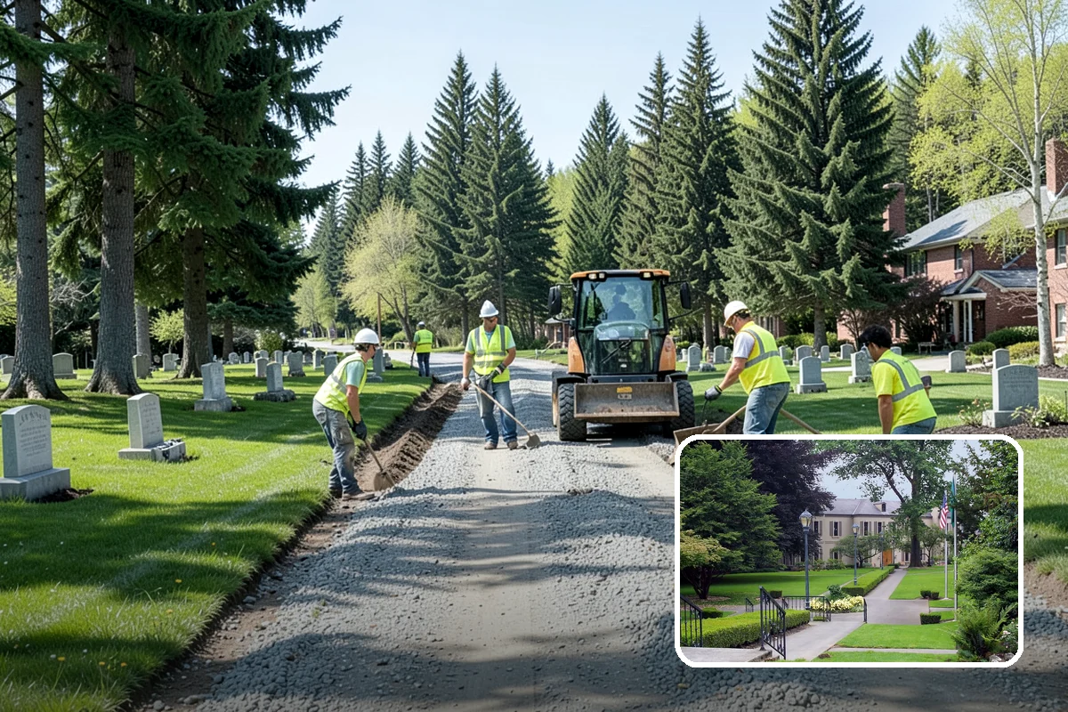 Municipal Tree Planting in Woodinville, King County, WA - Species matched to site conditions reduces future conflicts and replacements