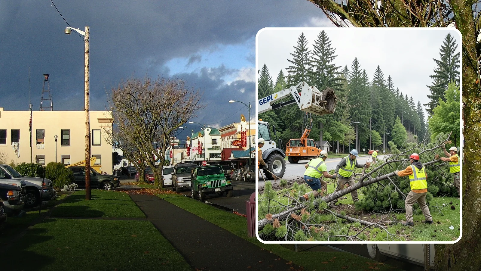 Municipal Tree Removal in Arlington, Snohomish County, WA - We remove declining, dead, or conflicting public trees for Western Washington cities, counties, and special districts under fully...