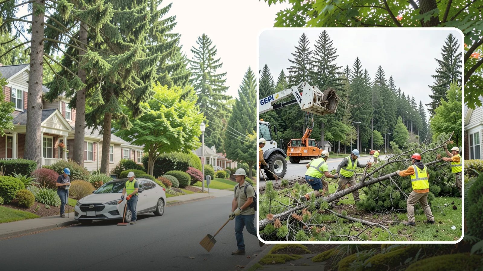 Municipal Tree Removal in Beaux Arts Village, King County, WA - We remove declining, dead, or conflicting public trees for Western Washington cities, counties, and special districts under fully...