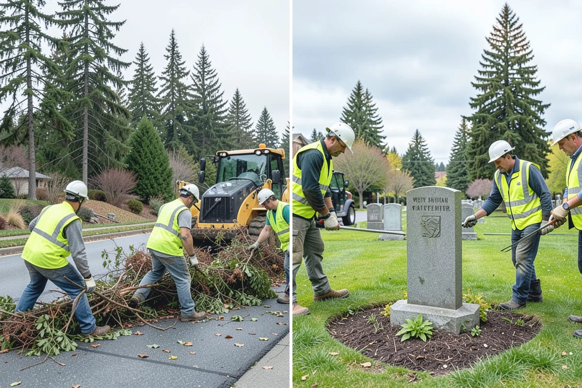 Municipal Tree Removal in Bonney Lake, Pierce County, WA - Submit a work order or removal list and we schedule an arborist site assessment