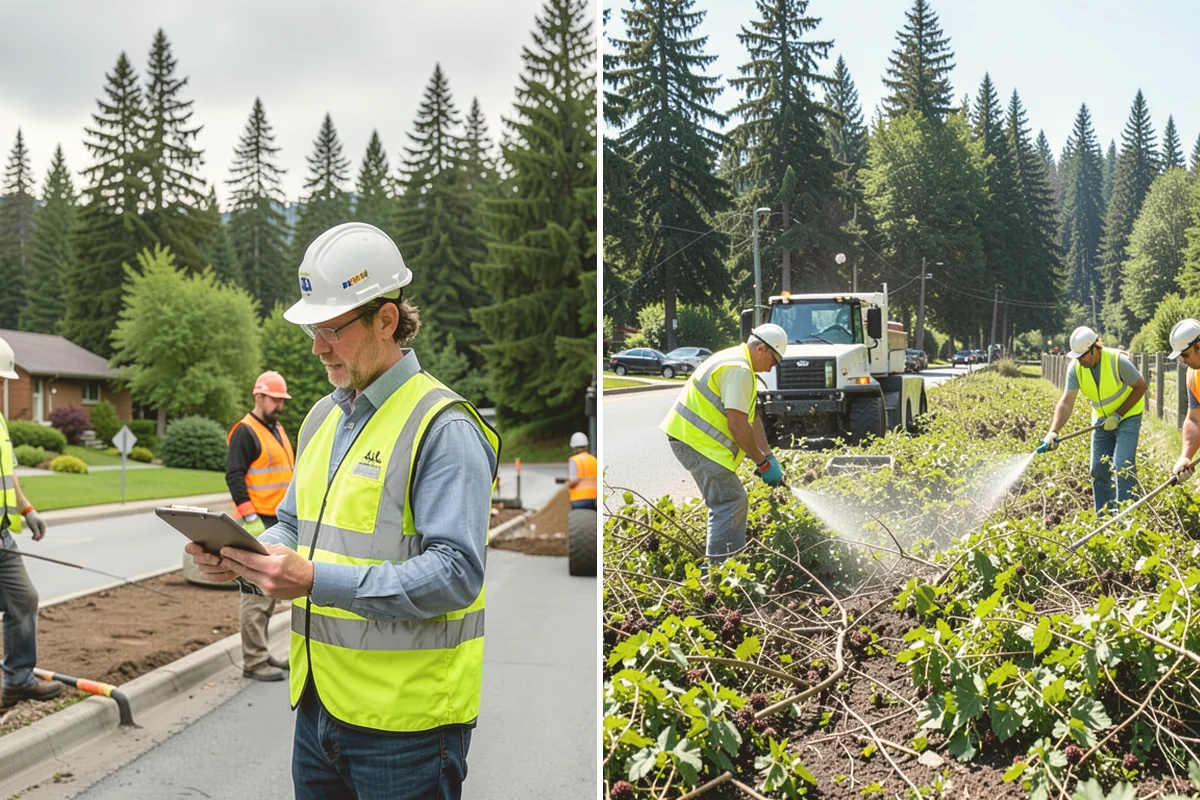 Municipal Tree Removal in Bothell, King County, WA - Submit a work order or removal list and we schedule an arborist site assessment