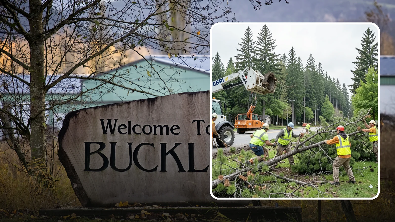 Municipal Tree Removal in Buckley, Pierce County, WA - We remove declining, dead, or conflicting public trees for Western Washington cities, counties, and special districts under fully...