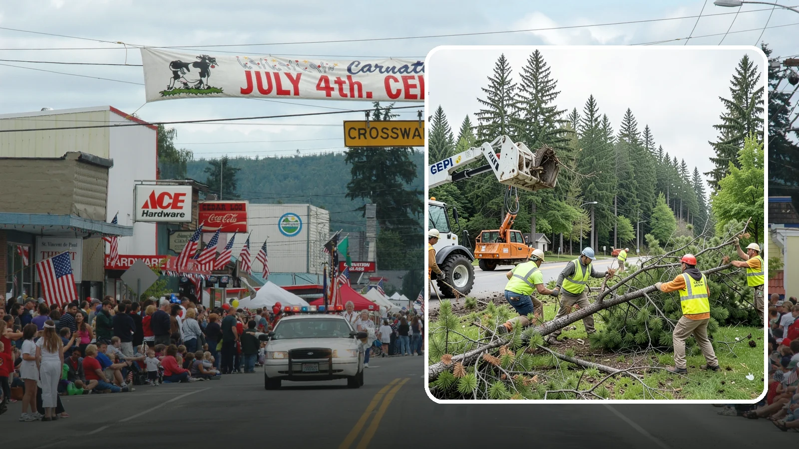Municipal Tree Removal in Carnation, King County, WA - We remove declining, dead, or conflicting public trees for Western Washington cities, counties, and special districts under fully...