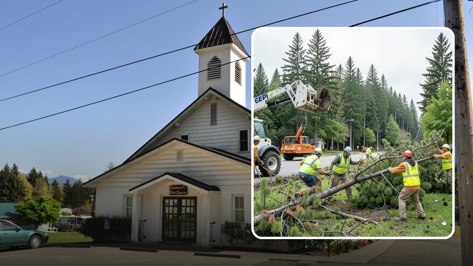 Municipal Tree Removal in Concrete, Skagit County, WA - We remove declining, dead, or conflicting public trees for Western Washington cities, counties, and special districts under fully...