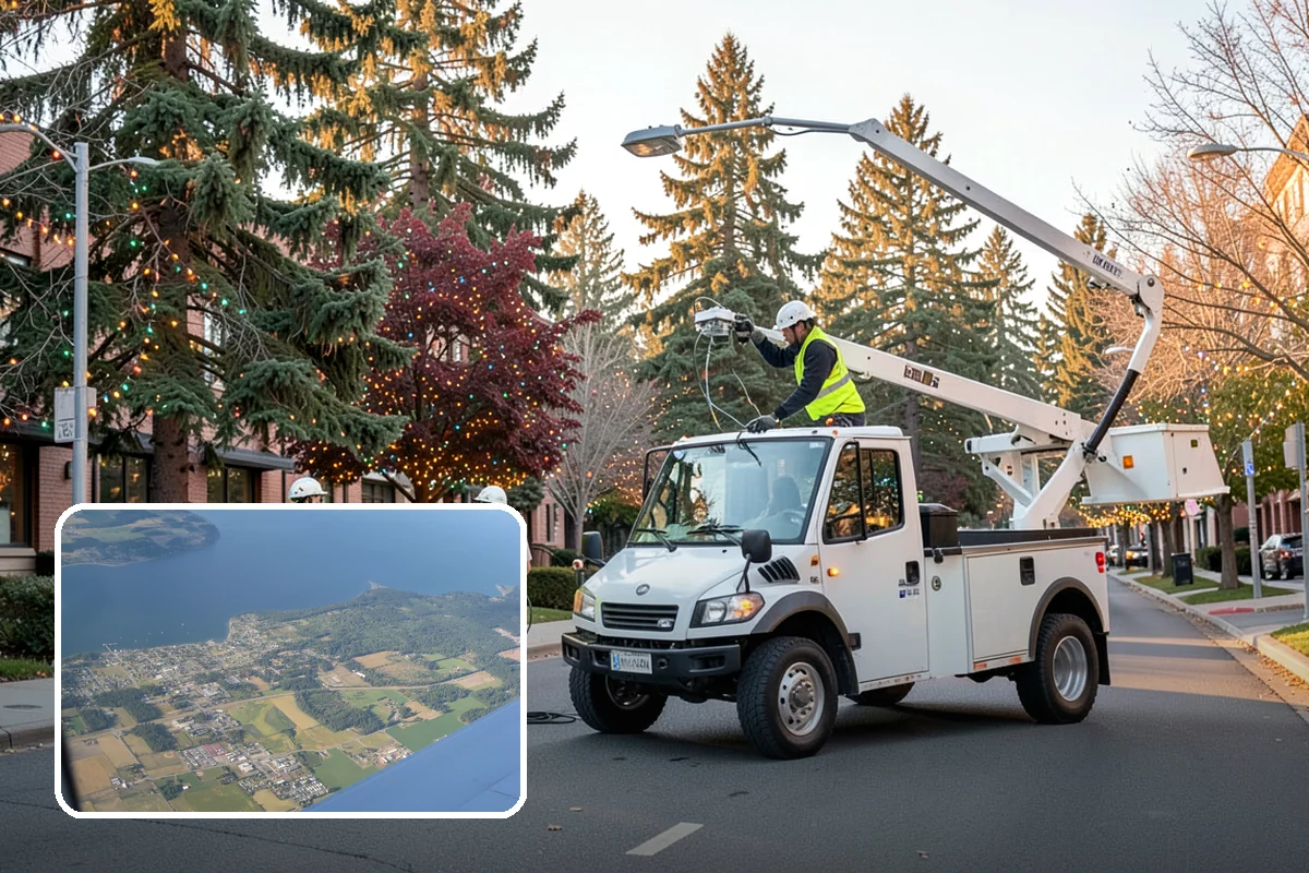 Municipal Tree Removal in Coupeville, Island County, WA - ISA Certified Arborists direct every removal for defensible, standards-based decisions