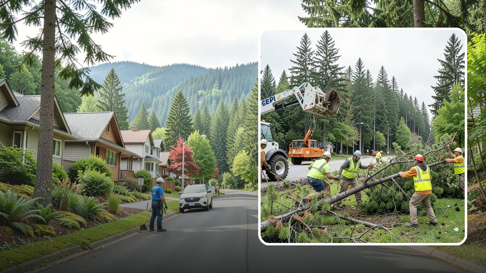 Municipal Tree Removal in Darrington, Snohomish County, WA - We remove declining, dead, or conflicting public trees for Western Washington cities, counties, and special districts under fully...