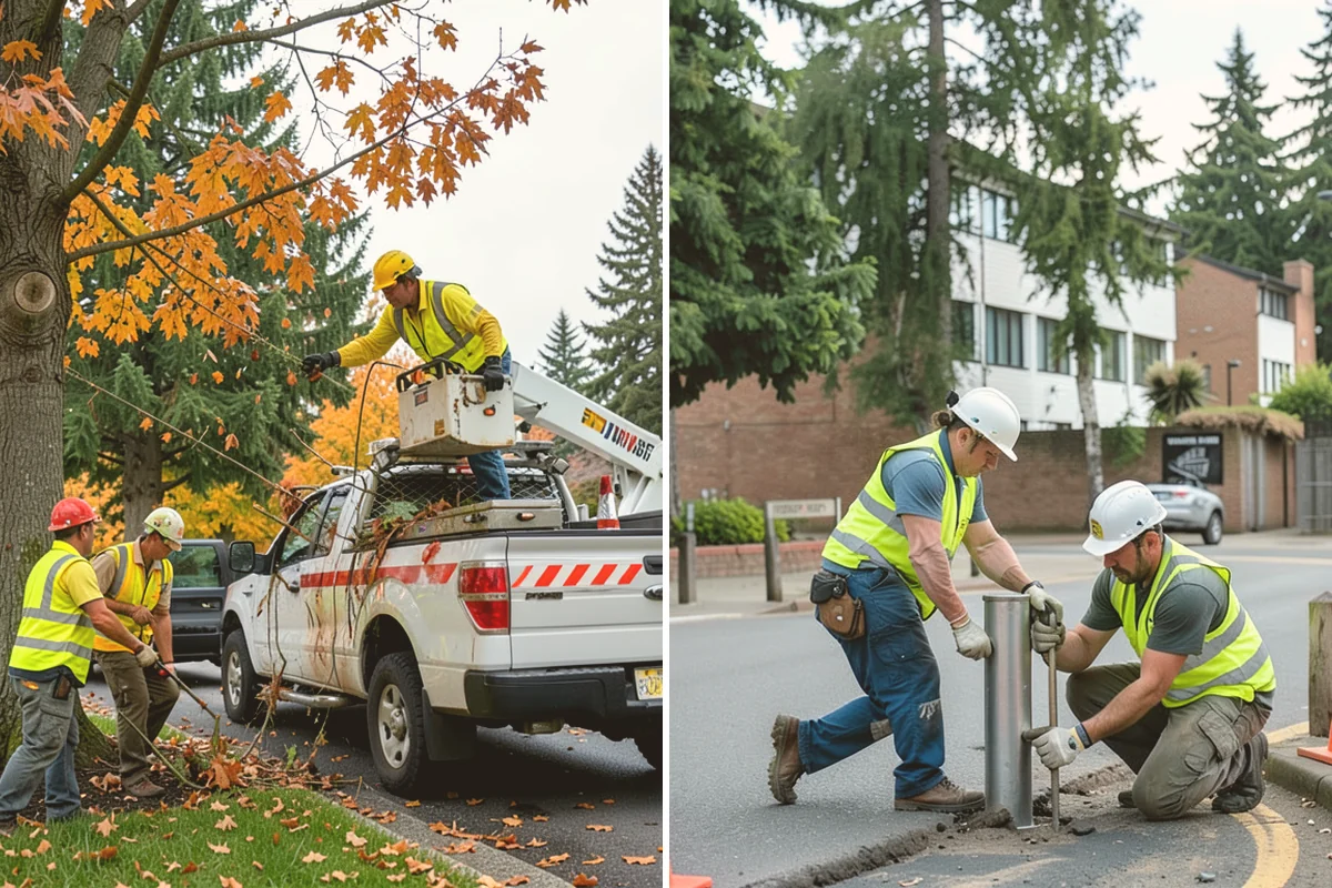 Municipal Tree Removal in Edmonds, Snohomish County, WA - Submit a work order or removal list and we schedule an arborist site assessment