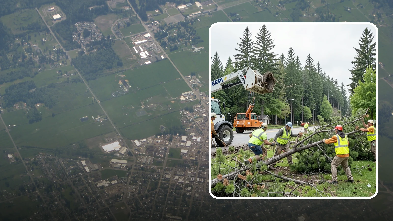Municipal Tree Removal in Enumclaw, King County, WA - We remove declining, dead, or conflicting public trees for Western Washington cities, counties, and special districts under fully...