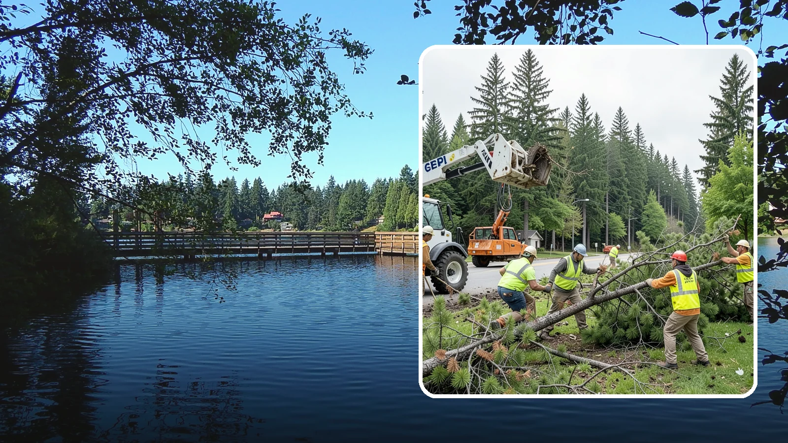 Municipal Tree Removal in Federal Way, King County, WA - We remove declining, dead, or conflicting public trees for Western Washington cities, counties, and special districts under fully...