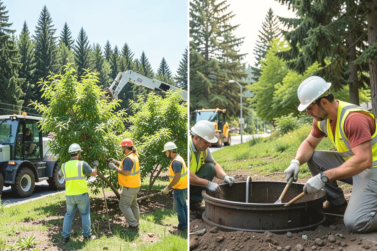 Municipal Tree Removal in Issaquah, King County, WA - Submit a work order or removal list and we schedule an arborist site assessment
