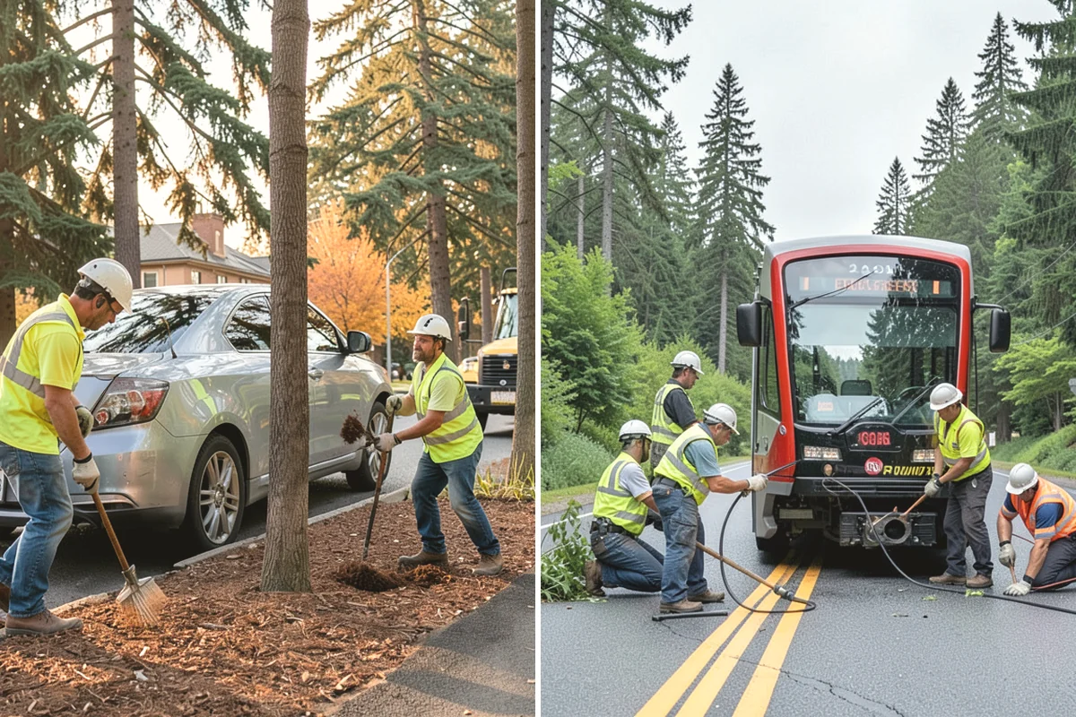 Municipal Tree Removal in La Conner, Skagit County, WA - Submit a work order or removal list and we schedule an arborist site assessment