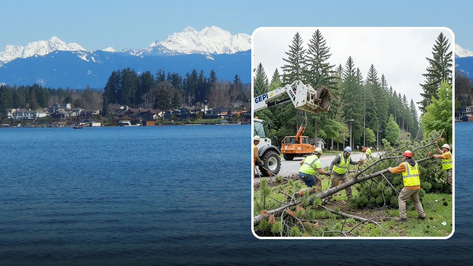 Municipal Tree Removal in Lake Stevens, Snohomish County, WA - We remove declining, dead, or conflicting public trees for Western Washington cities, counties, and special districts under fully...
