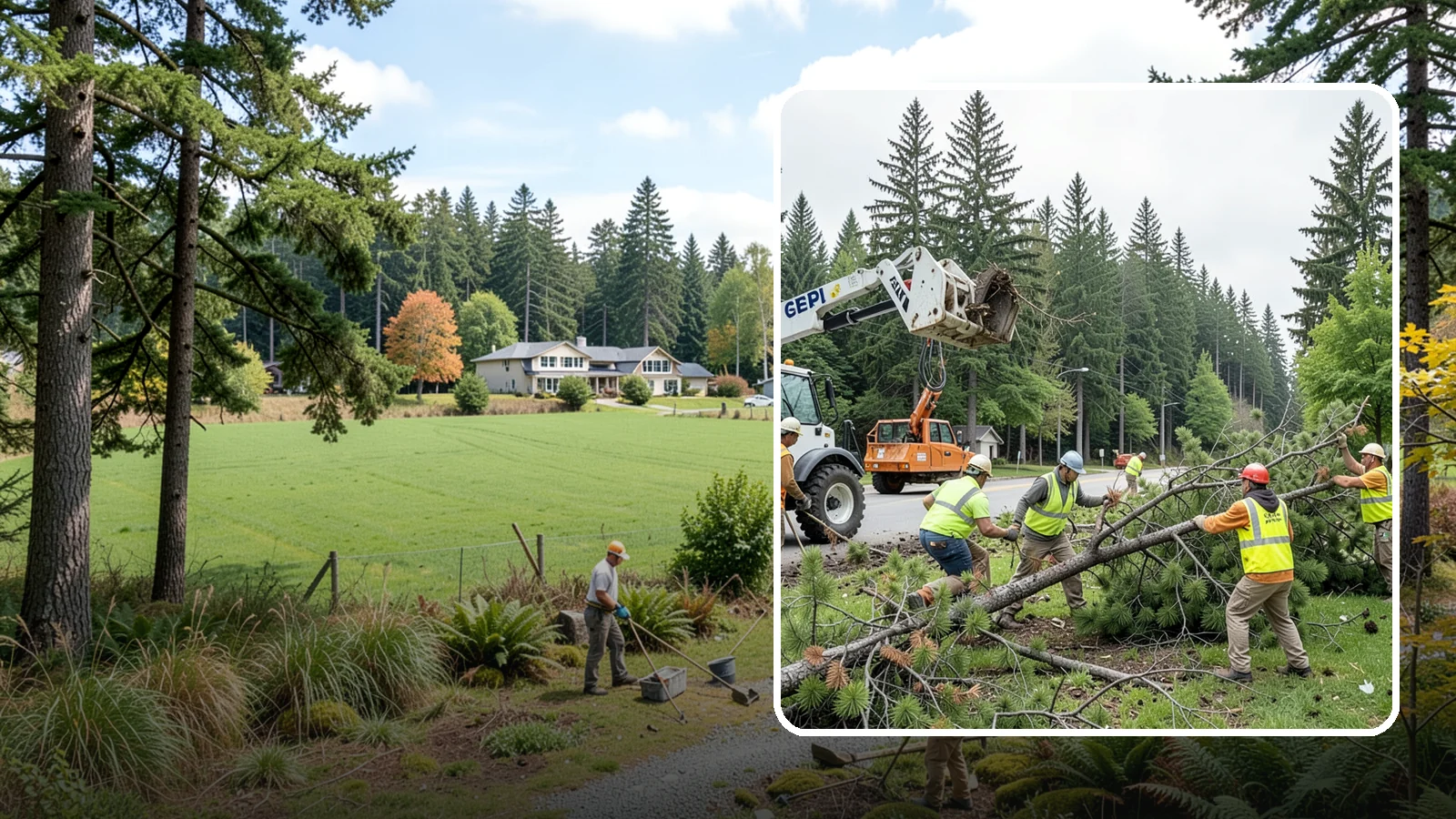 Municipal Tree Removal in Lyman, Skagit County, WA - We remove declining, dead, or conflicting public trees for Western Washington cities, counties, and special districts under fully...
