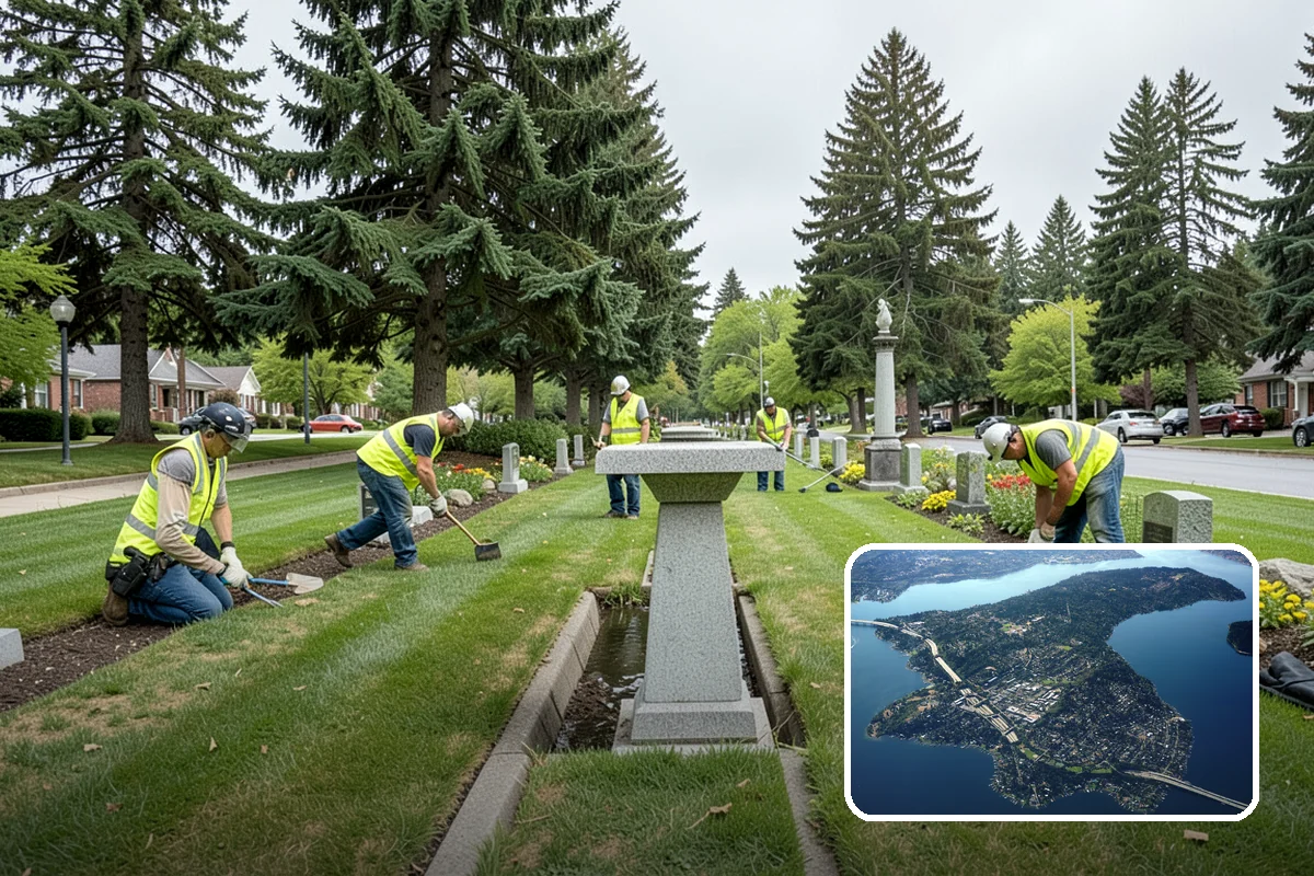 Municipal Tree Removal in Mercer Island, King County, WA - ISA Certified Arborists direct every removal for defensible, standards-based decisions
