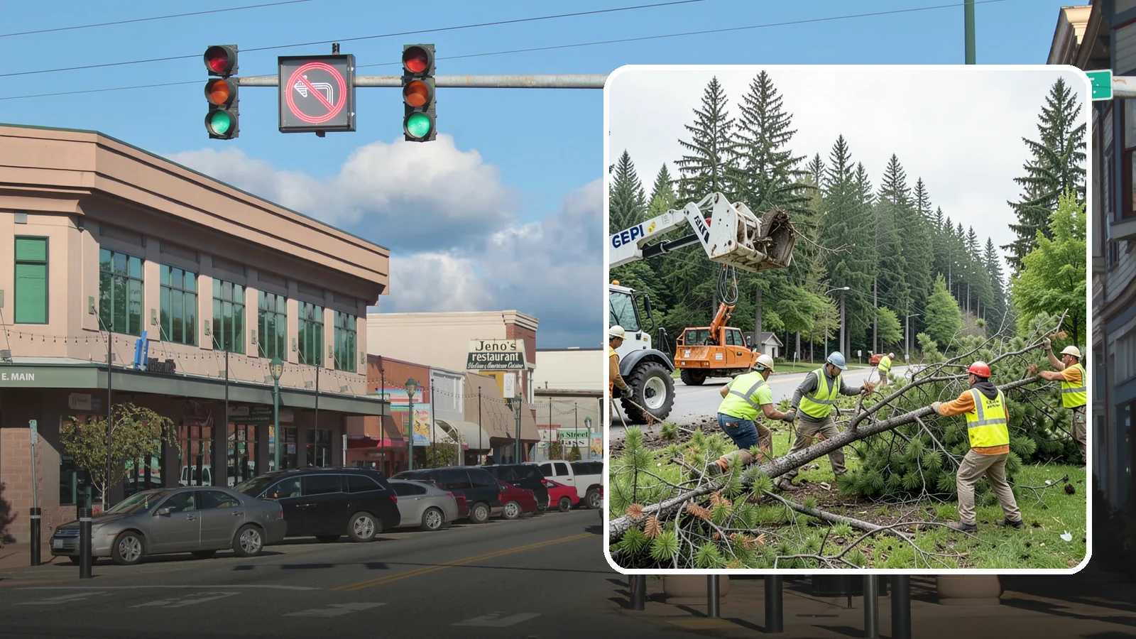 Municipal Tree Removal in Monroe, Snohomish County, WA - We remove declining, dead, or conflicting public trees for Western Washington cities, counties, and special districts under fully...