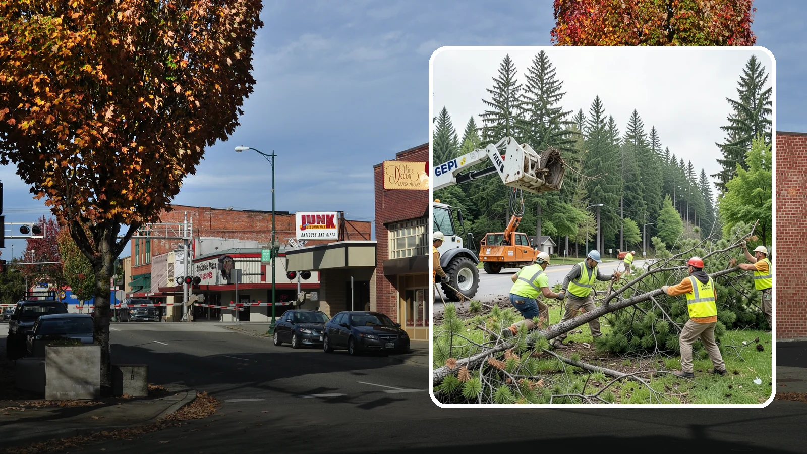 Municipal Tree Removal in Puyallup, Pierce County, WA - We remove declining, dead, or conflicting public trees for Western Washington cities, counties, and special districts under fully...