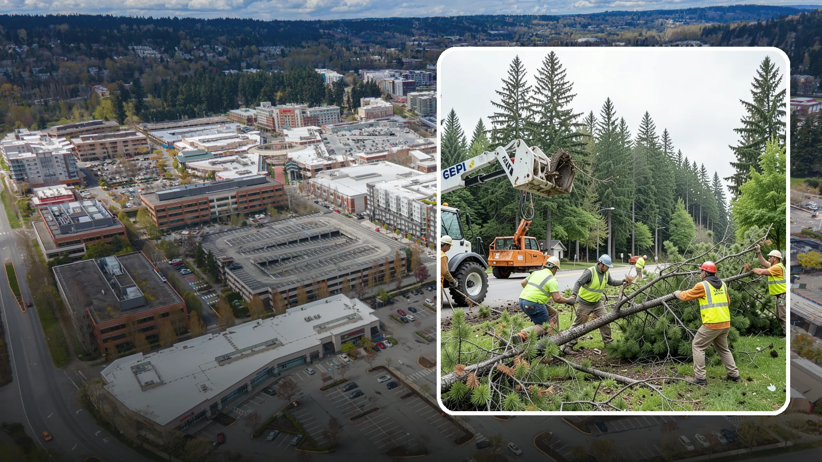 Municipal Tree Removal in Redmond, King County, WA - We remove declining, dead, or conflicting public trees for Western Washington cities, counties, and special districts under fully...