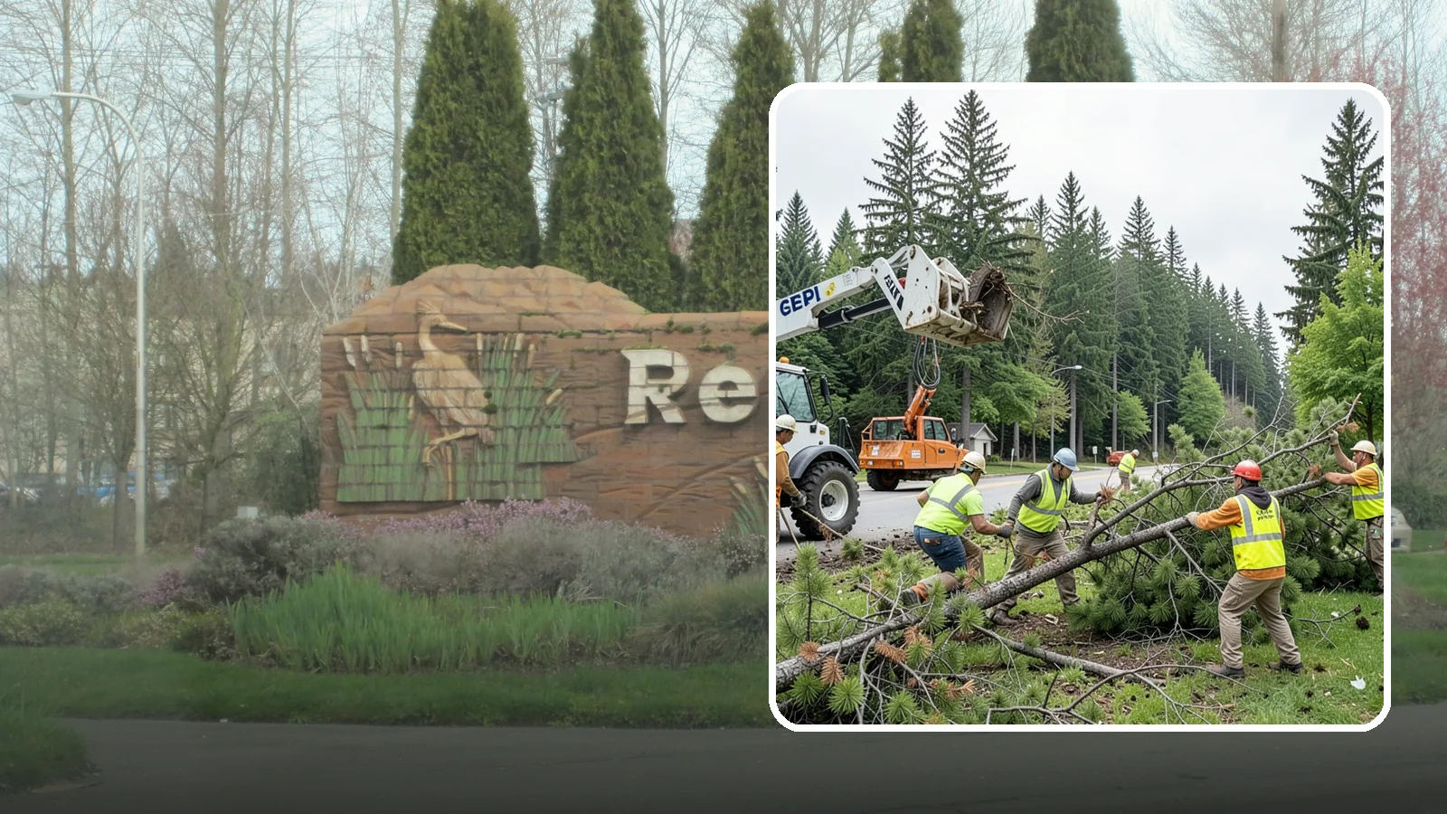 Municipal Tree Removal in Renton, King County, WA - We remove declining, dead, or conflicting public trees for Western Washington cities, counties, and special districts under fully...