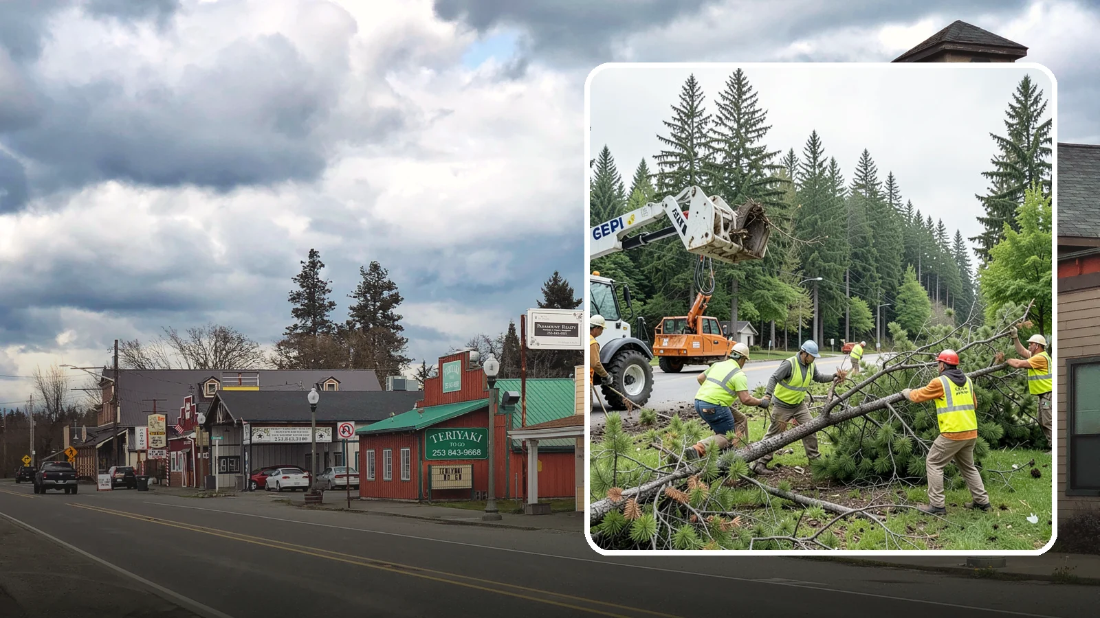 Municipal Tree Removal in Roy, Pierce County, WA - We remove declining, dead, or conflicting public trees for Western Washington cities, counties, and special districts under fully...