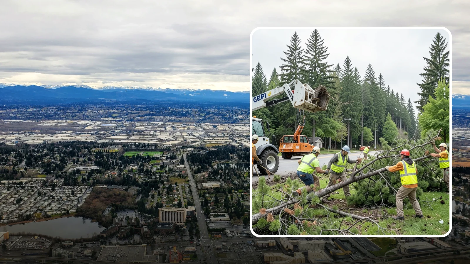 Municipal Tree Removal in SeaTac, King County, WA - We remove declining, dead, or conflicting public trees for Western Washington cities, counties, and special districts under fully...