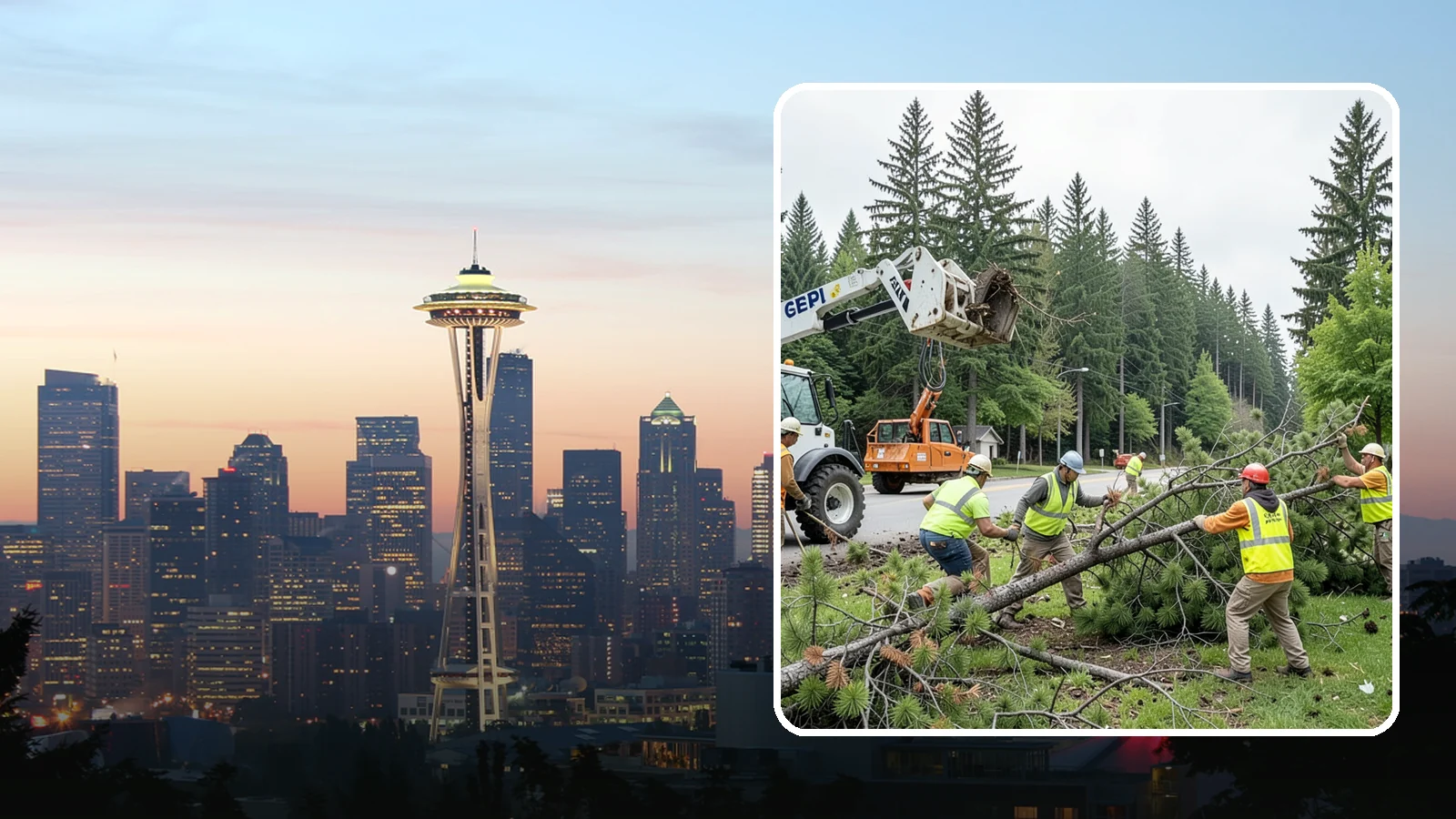Municipal Tree Removal in Seattle, King County, WA - We remove declining, dead, or conflicting public trees for Western Washington cities, counties, and special districts under fully...