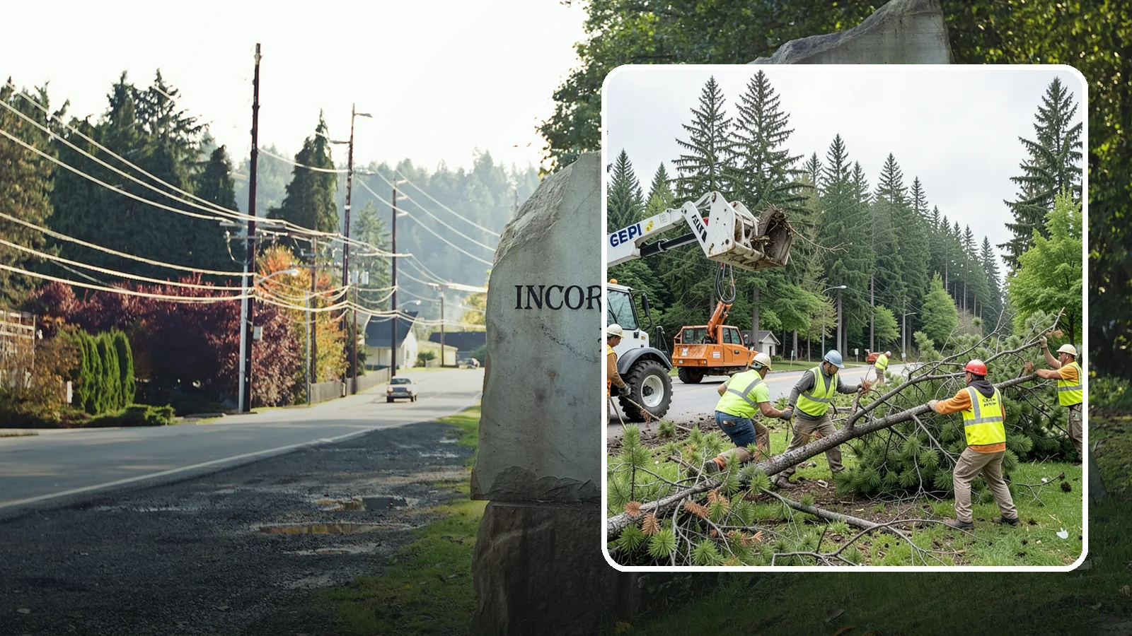 Municipal Tree Removal in Wilkeson, Pierce County, WA - We remove declining, dead, or conflicting public trees for Western Washington cities, counties, and special districts under fully...