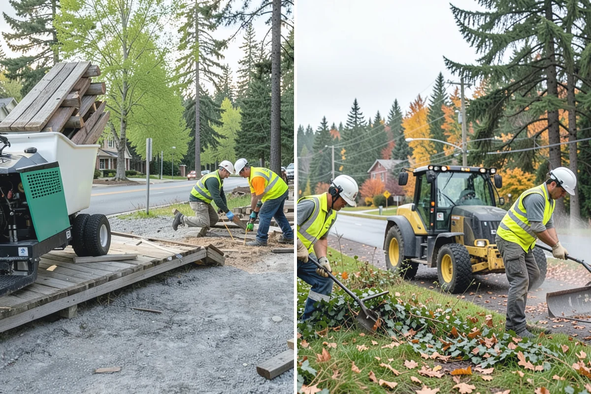 Municipal Tree Removal in Wilkeson, Pierce County, WA - Submit a work order or removal list and we schedule an arborist site assessment