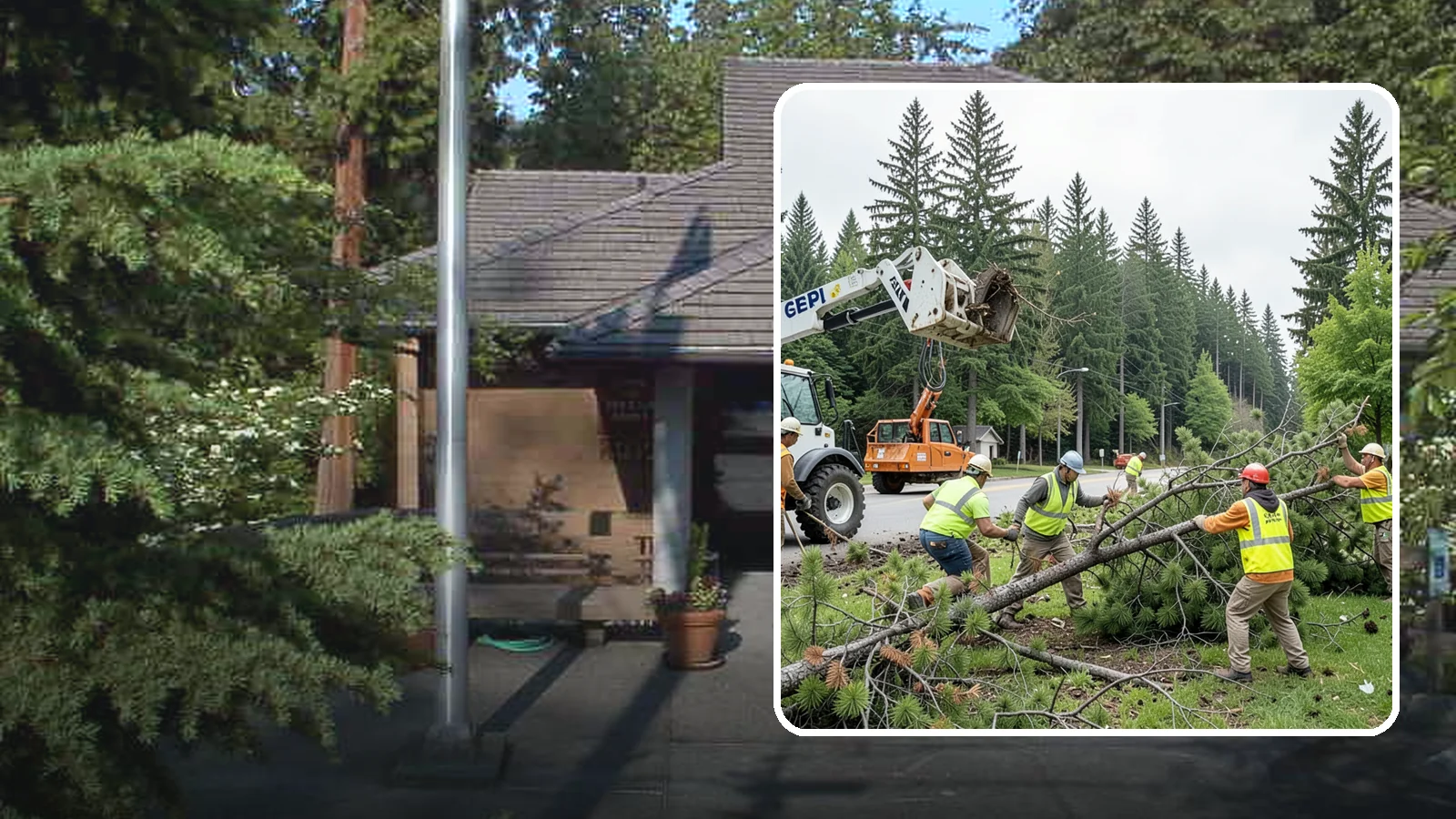 Municipal Tree Removal in Yarrow Point, King County, WA - We remove declining, dead, or conflicting public trees for Western Washington cities, counties, and special districts under fully...