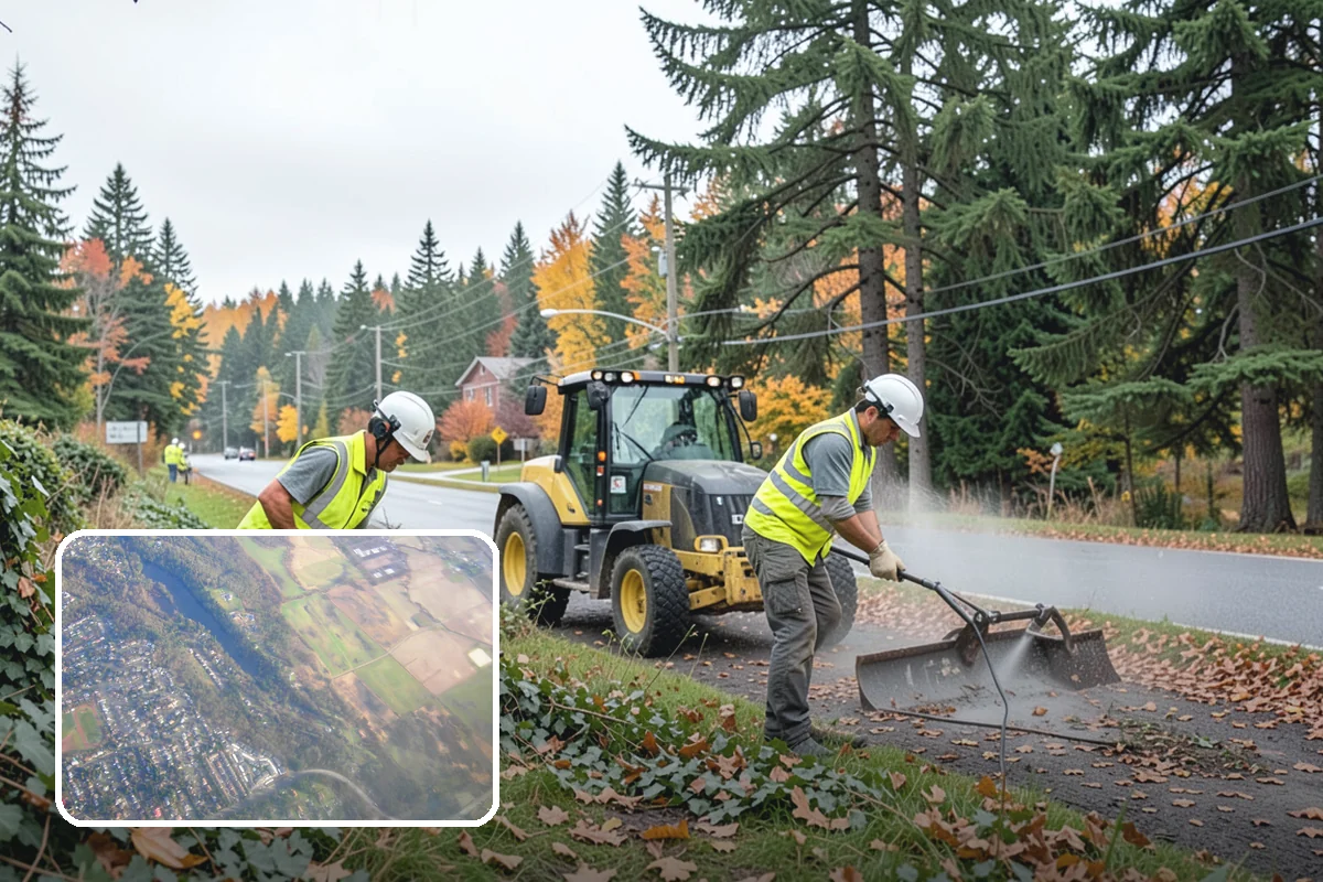 Municipal Tree Trimming in Algona, King County, WA - Pruning performed to ANSI A300 and ISA best-management practices protects long-term tree health