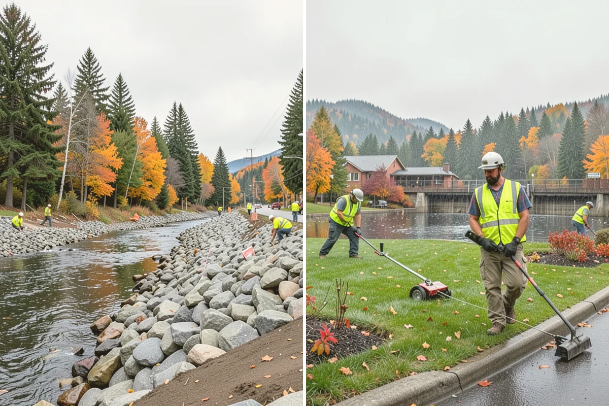 Municipal Tree Trimming in Algona, King County, WA - We map the trees or zones to be pruned and set a service cycle with your public works staff